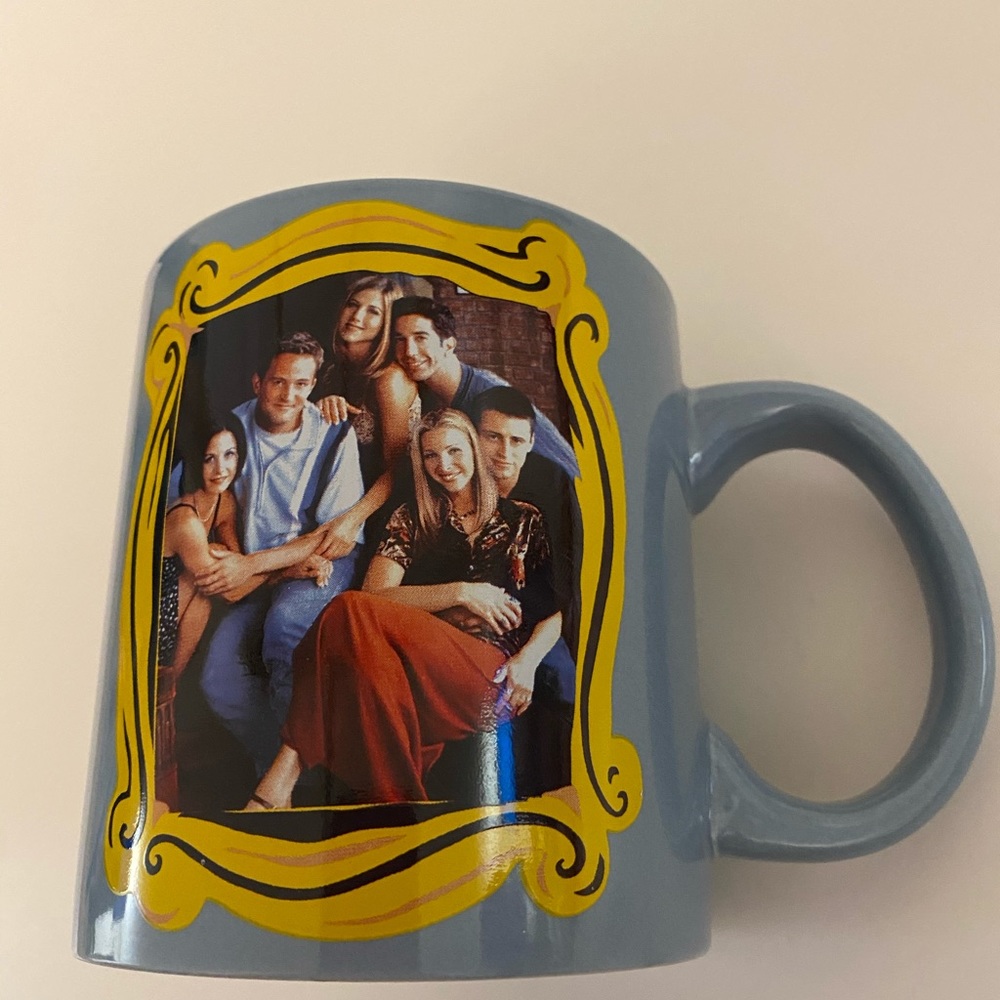 Friends portrait coffee mug